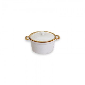 Caçarola Porcelana Canela