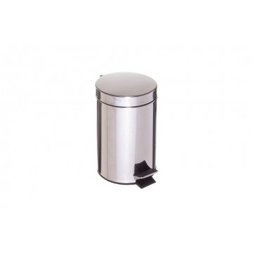 Balde Lixo em Inox c/ Pedal